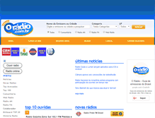 Tablet Screenshot of oradio.com.br